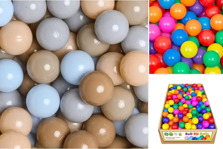 Detailed view of Best 2.2 Inch Ball Pit Balls: Safe & Durable Playtime Fun