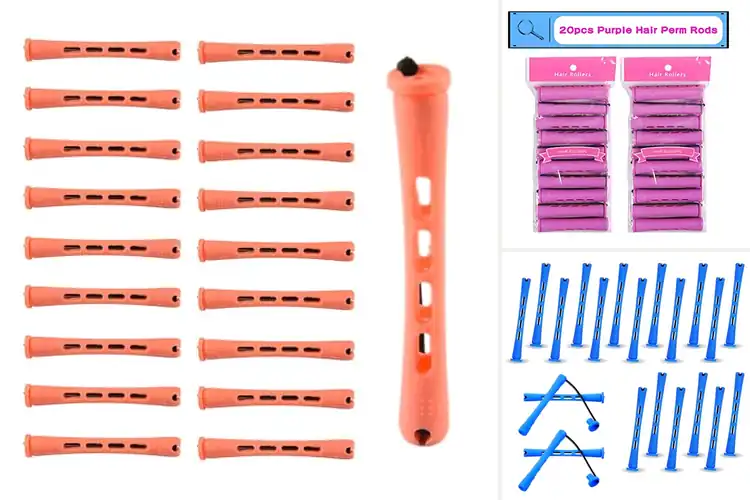 Detailed view of Best 20 Piece Perm Rods Set: Create Salon Curls at Home