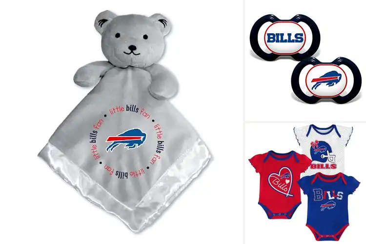 Detailed view of Best Baby Bills Fan Apparel