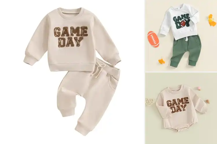 Detailed view of Best Baby Game Day Outfits