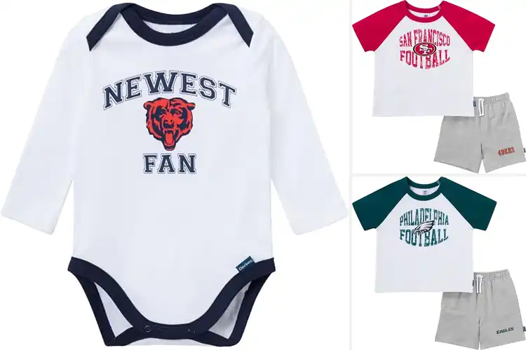 Detailed view of Best Baby NFL Team Sets