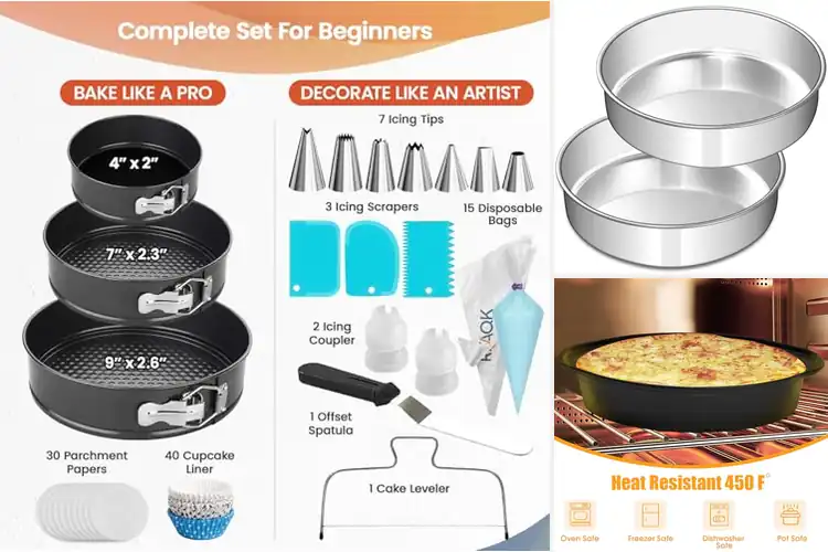 Detailed view of Best Beginner Friendly Cake Pans