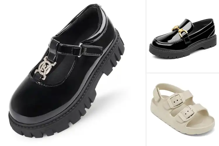 Detailed view of Best Buckle Girls Shoes