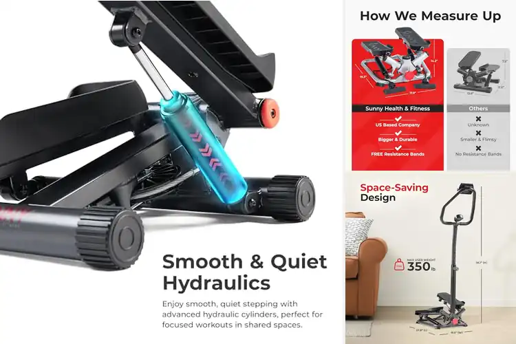 Detailed view of Best Compact Cardio Stepper For Small Spaces