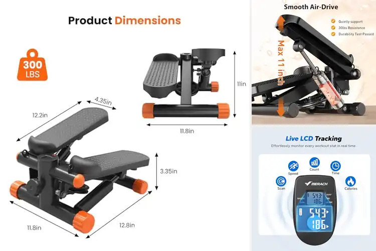 Detailed view of Best Compact Steppers