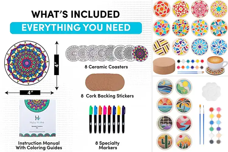 Detailed view of Best Creative Coaster Kits