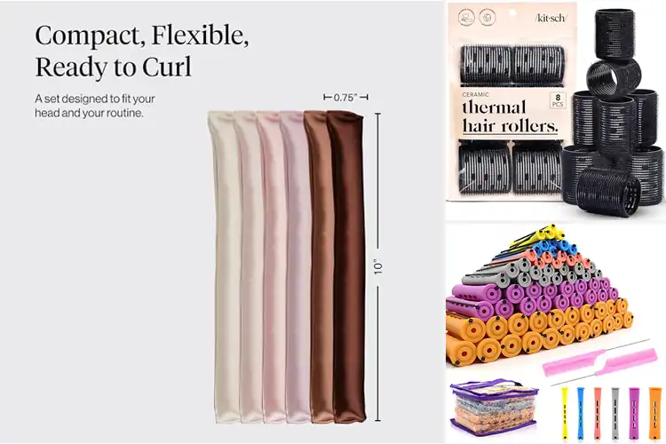 Detailed view of Best Damage-Free Perming Rollers