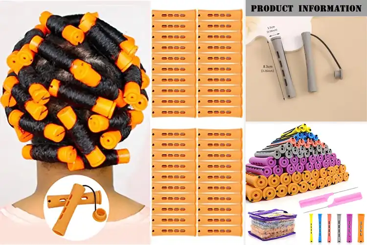 Detailed view of Best DIY Hair Rods: 10 Easy, Heat-Free Styling Picks