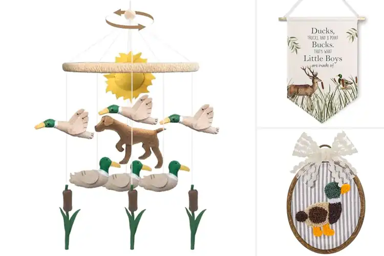 Detailed view of Best Duck Nursery Decorations
