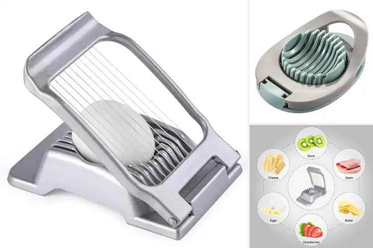 Detailed view of Best Egg Slicers: Effortless Slicing for Perfectly Cut Eggs
