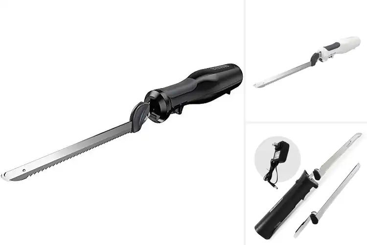 Detailed view of Best Electric Knives With Safety Locks