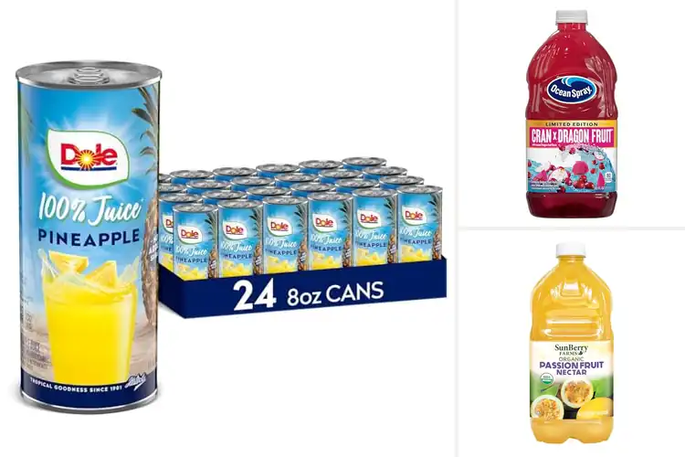 Detailed view of Best Fruit Juice Mocktail Mixers