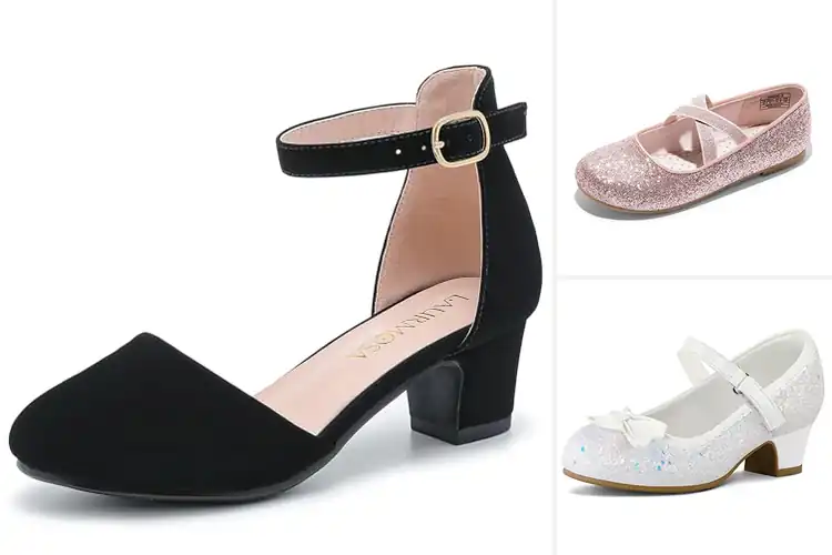 Detailed view of Best Girls’ Dress Shoes