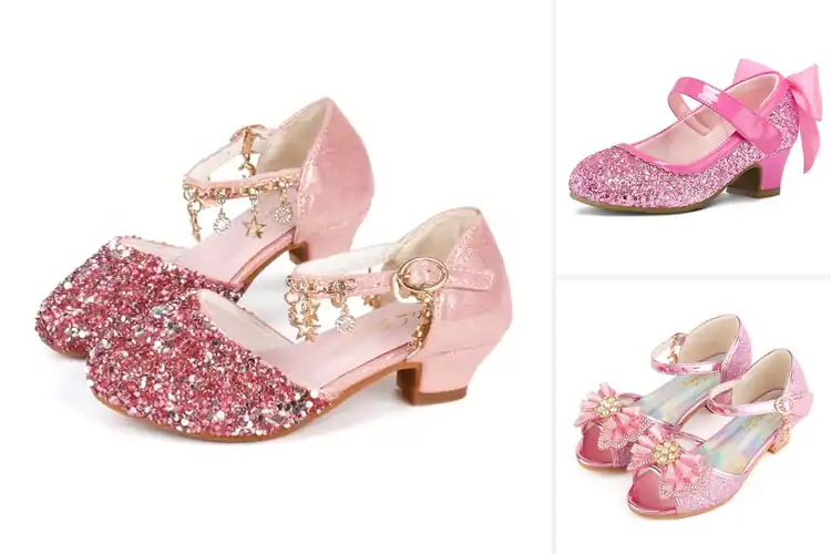 Detailed view of Best Girls Glitter Pumps: 10 Stylish & Comfy Picks to Shine