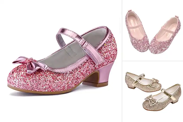 Detailed view of Best Girls Glitter Shoes: 10 Stylish & Comfy Picks to Shine