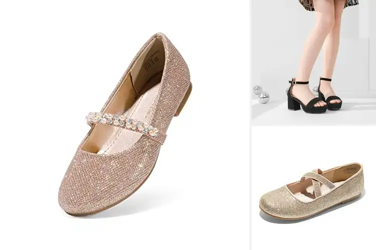 Detailed view of Best Girls Party Shoes