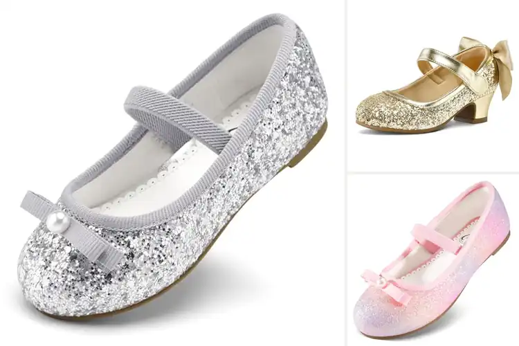 Detailed view of Best Glitter Pixie Shoes For Girls