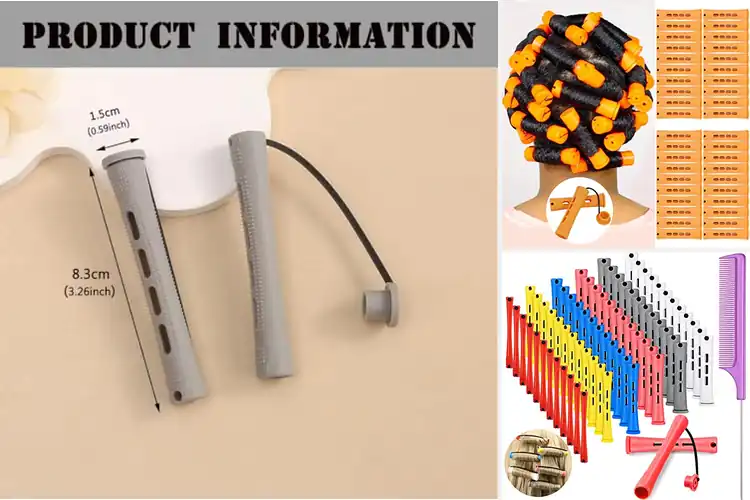 Detailed view of Best Hair Perm Rods For Short Hair Sets