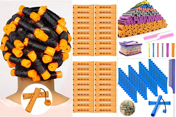Detailed view of Best Hair Perm Rollers: Effortless Salon Curls at Home