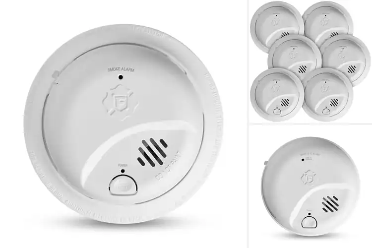 Detailed view of Best Hard Wired Backup Alarms for Safety