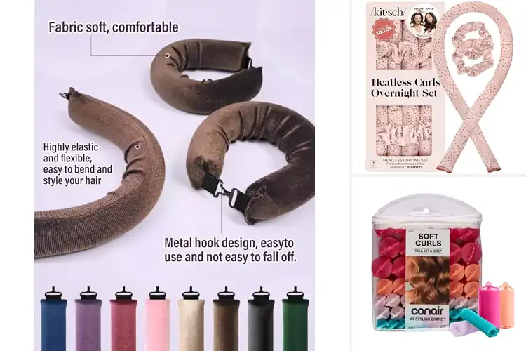 Detailed view of Best Heatless Curlers for Effortless, Damage-Free Curls