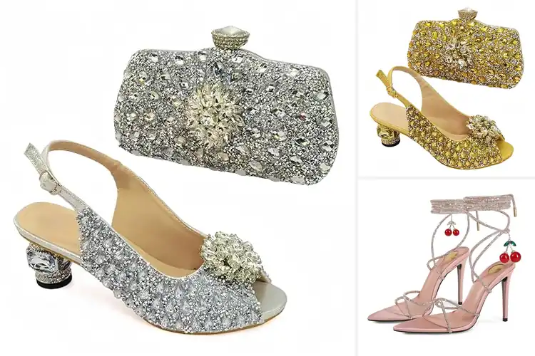 Detailed view of Best High-Decorated Party Shoes to Shine at Your Next Event