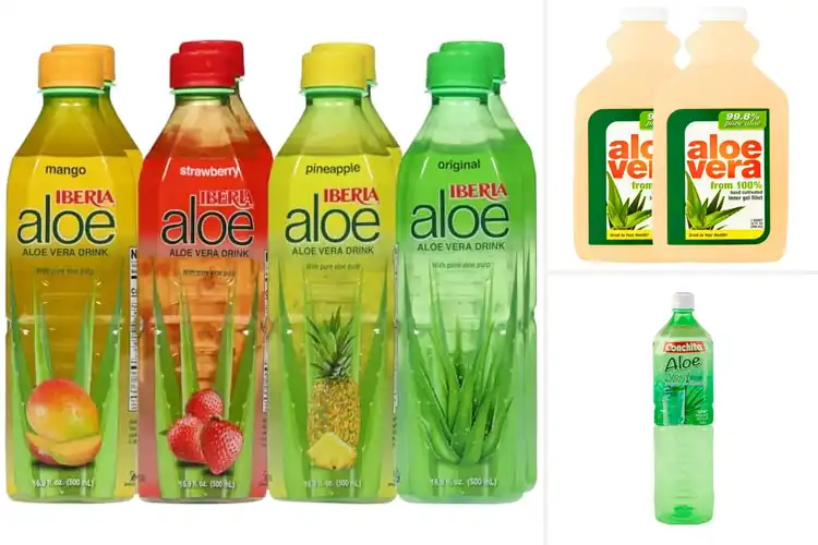 Detailed view of Best Hydrating Aloe Beverage