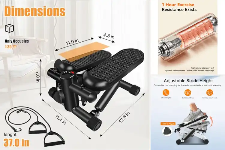 Detailed view of Best Hydraulic Drive Stepper Smooth Motion
