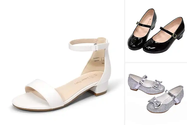 Detailed view of Best Kids’ Low Heels