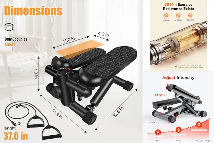 Detailed view of Best Lcd Monitor Steppers: Compact Fitness Made Easy & Fun
