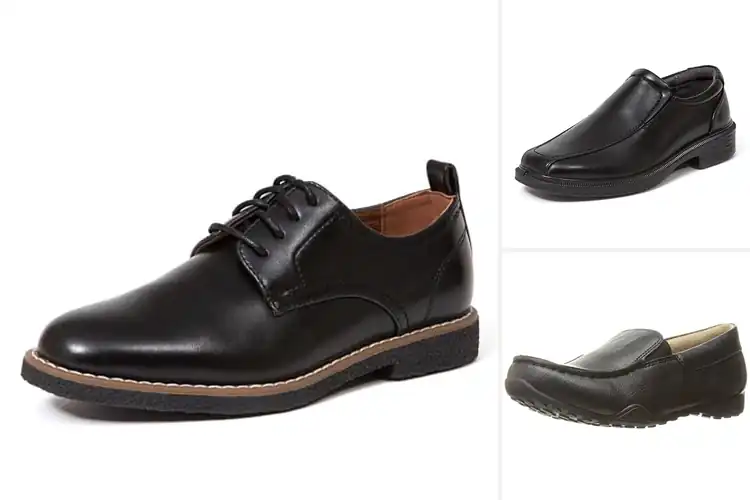 Detailed view of Best Little Kids Formal Shoes
