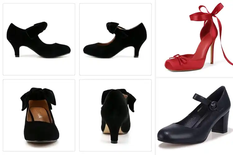 Detailed view of Best Mary Jane Party Shoes