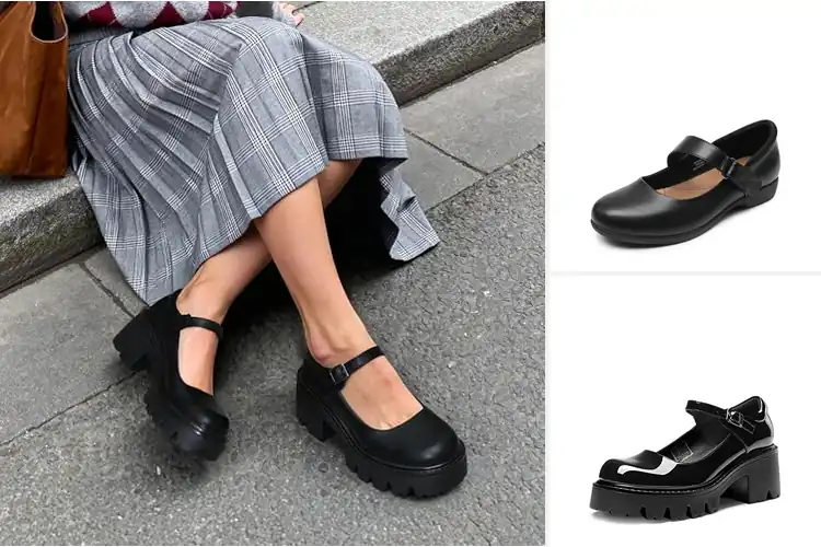 Detailed view of Best Mary Jane Shoes: Retro Charm Meets Modern Comfort