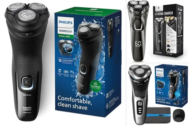 Detailed view of Best Men’s Electric Shavers