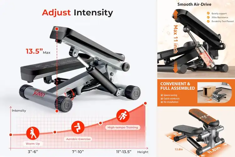 Detailed view of Best Mini Fitness Steppers