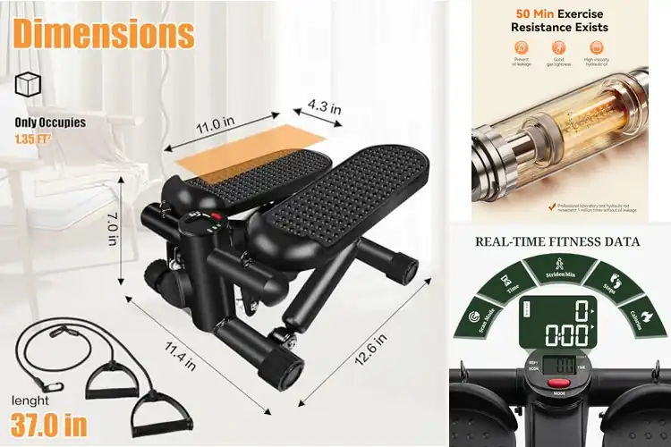 Detailed view of Best Mini Stepper With LCD Monitors