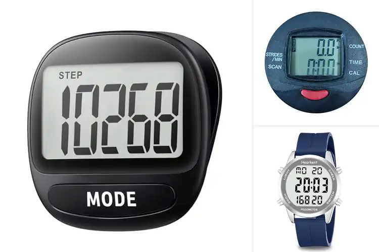 Detailed view of Best Multi Functional LCD Display Steps Time Calorie