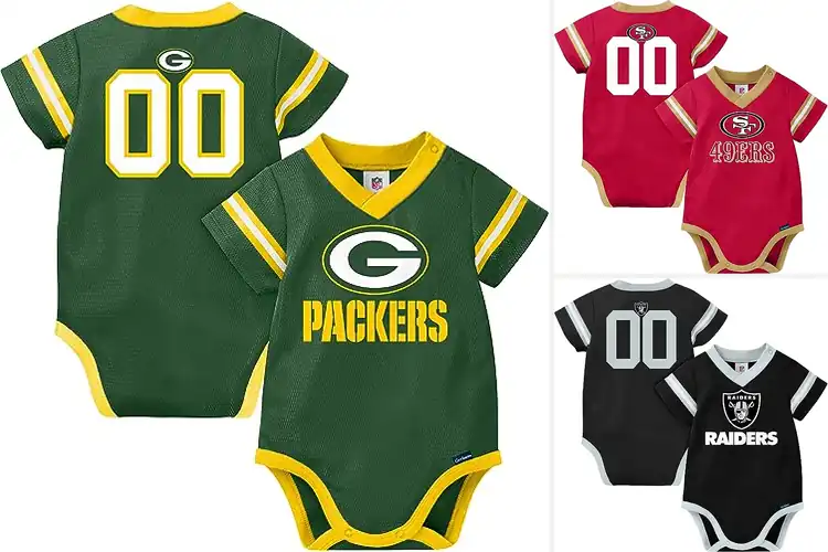 Detailed view of Best NFL Baby Jerseys