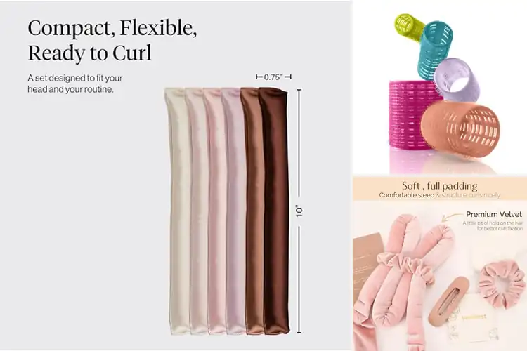 Detailed view of Best Non-Heating Hair Curlers