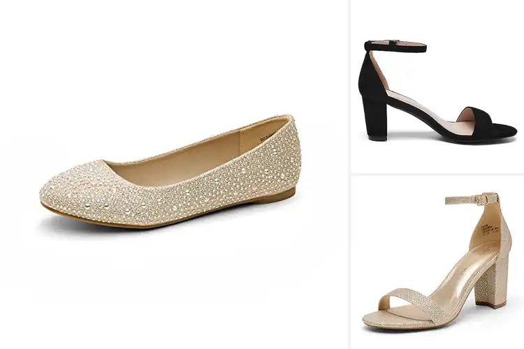 Detailed view of Best Party Shoes: Dazzle with Comfort & Confidence All Night