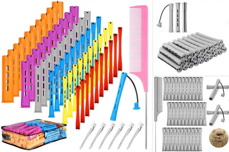 Detailed view of Best Perm Rods With Vents For Quick Saturation