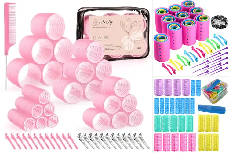 Detailed view of Best Plastic Curling Rollers for Smooth, Easy Curls
