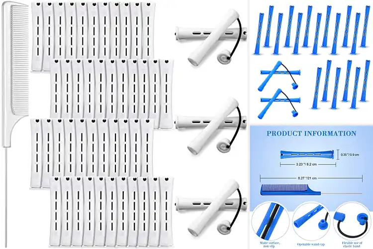 Detailed view of Best Plastic Hair Perming Rods