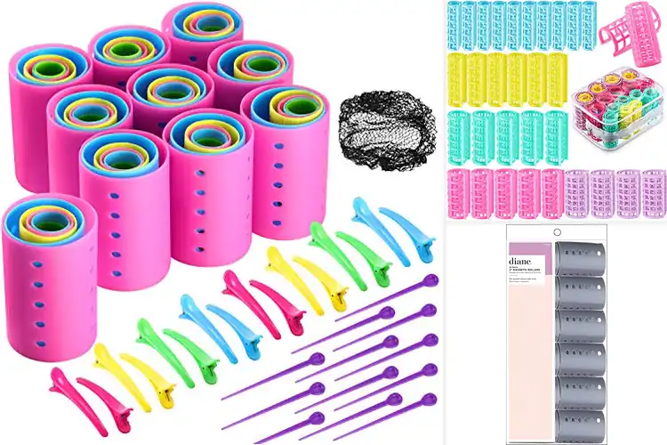 Detailed view of Best Plastic Hair Rollers