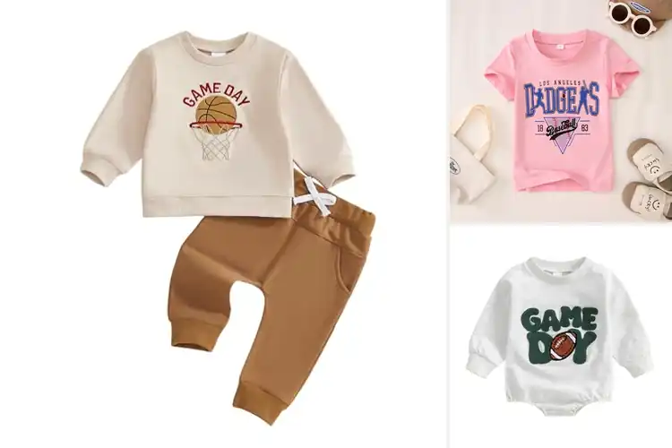 Detailed view of Best Playtime Game Day Outfit: Comfy, Cute & Parent-Approved