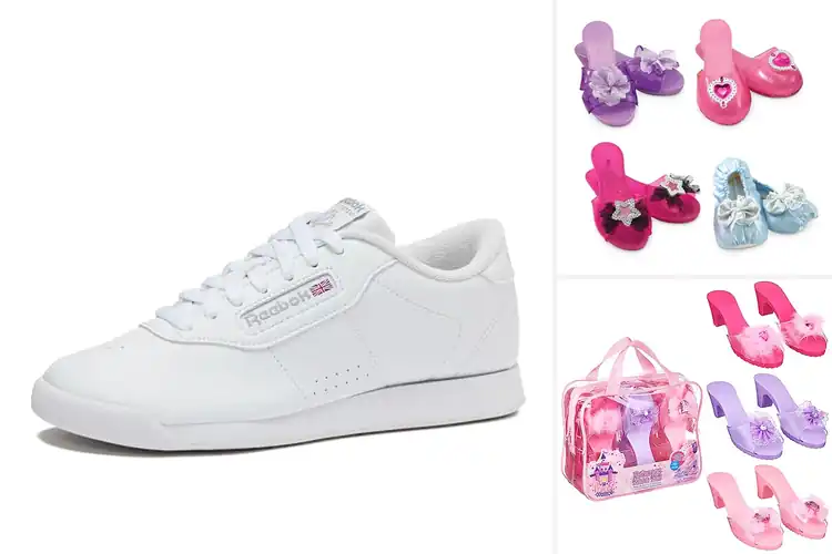 Detailed view of Best Princess Shoes for Sparkling Adventures & Comfy Play