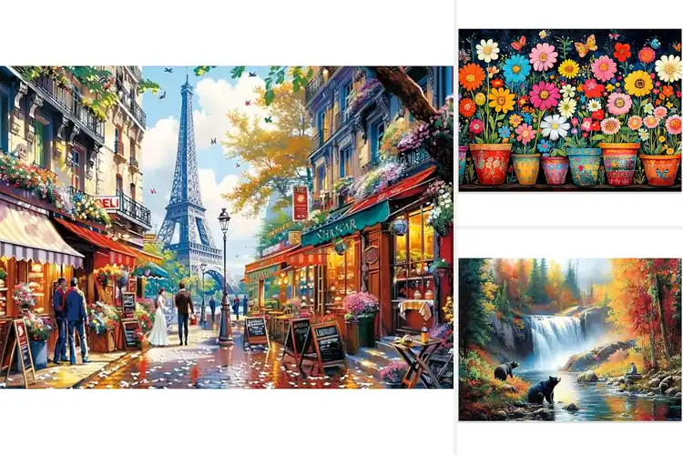 Detailed view of Best Recycled Material Jigsaws: Eco-Fun Puzzles