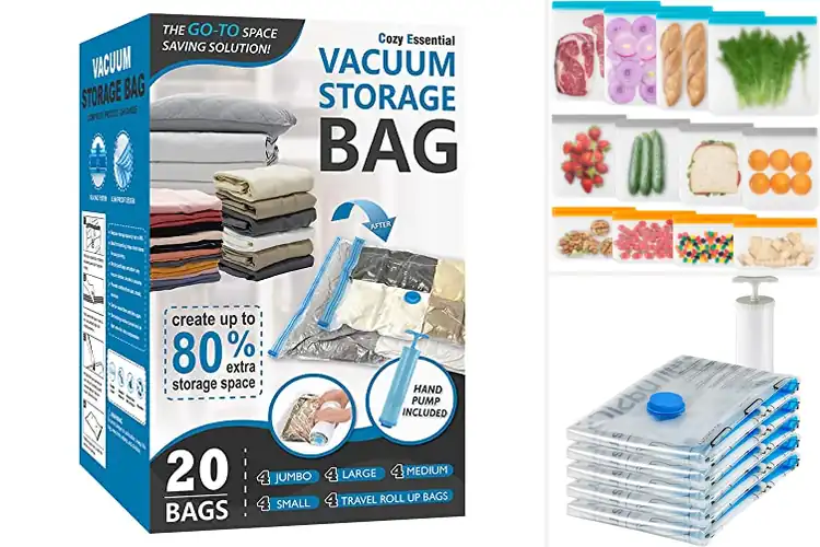 Detailed view of Best Reusable Storage Bag Included