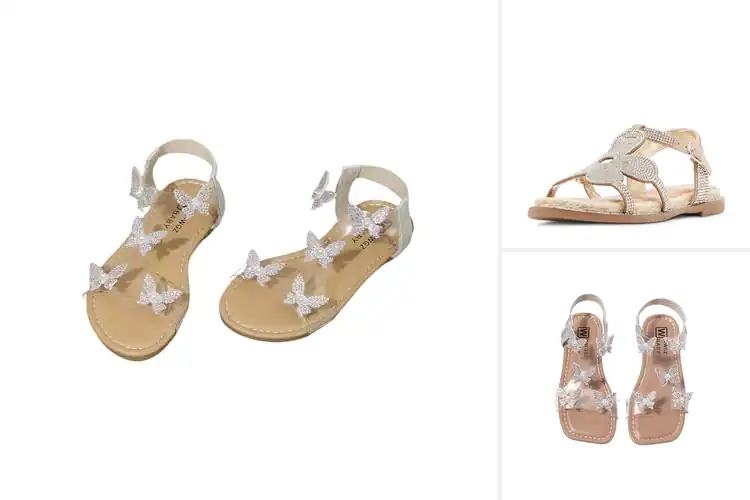 Detailed view of Best Rhinestone Sandals For Girls: 10 Stylish & Comfy Picks