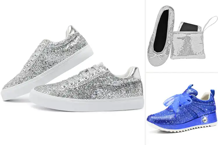 Detailed view of Best Sequin Footwear